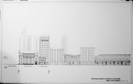 P7100025 Proposed North Context Elevation